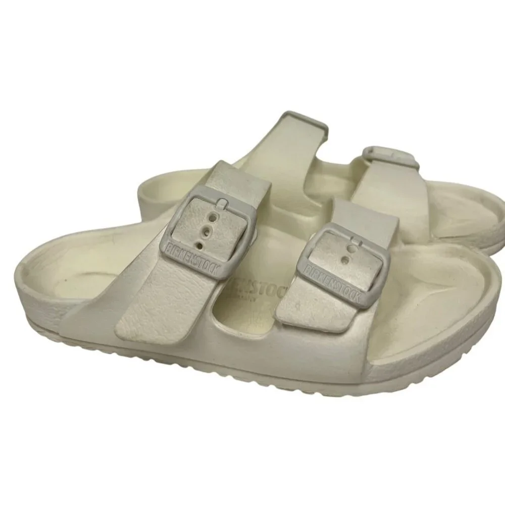 Birkenstock Kid's Sandals EVA Arizona White Summer Size 33 US 2 2.5 Unisex